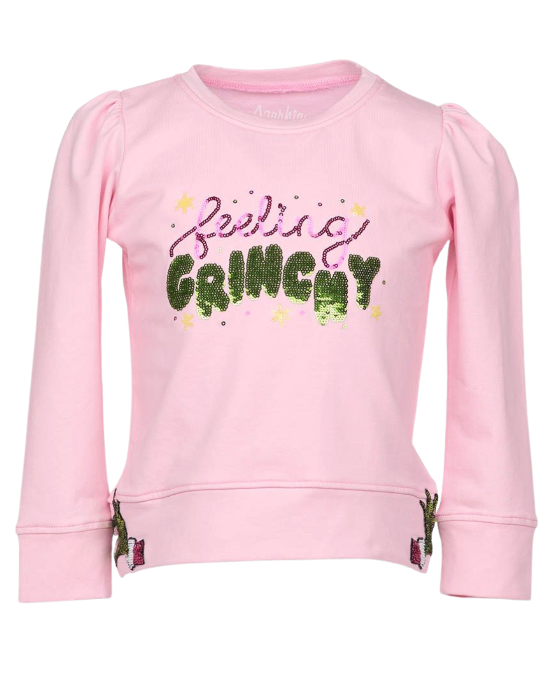 Sequin Feeling Grinchy Long Sleeve