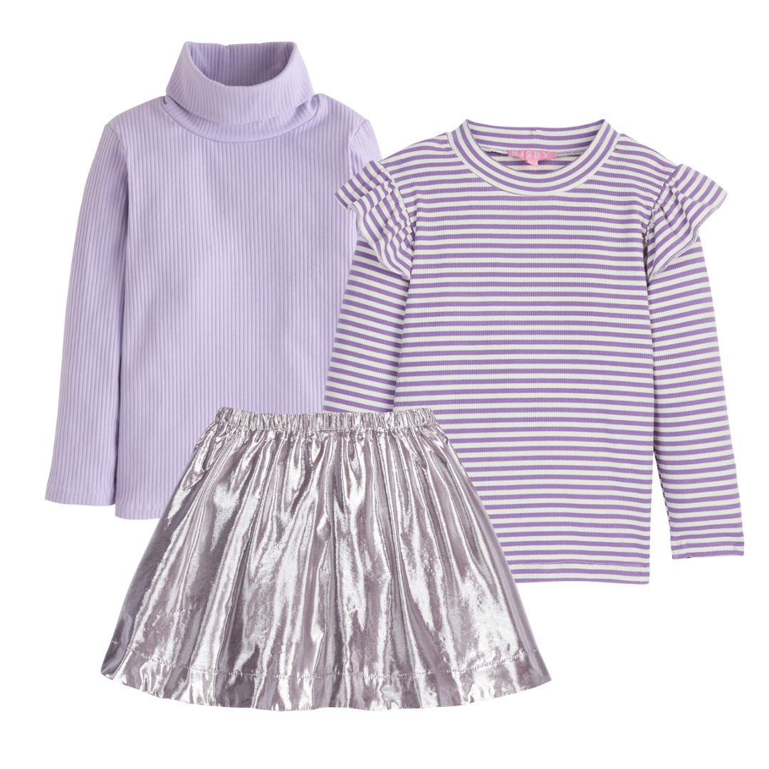 Turtleneck Sweater - Lilac main image 1