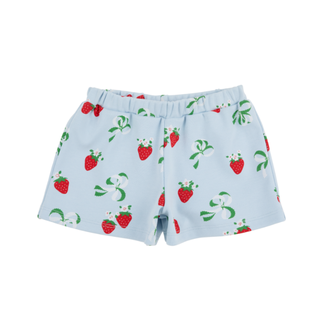 Dolly Bow Shorts in Berry main image 0