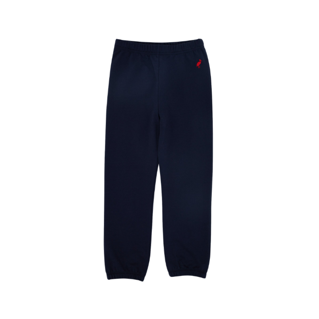 Gates Sweeney Sweatpants - Richmond Red with Nantucket Navy Stork