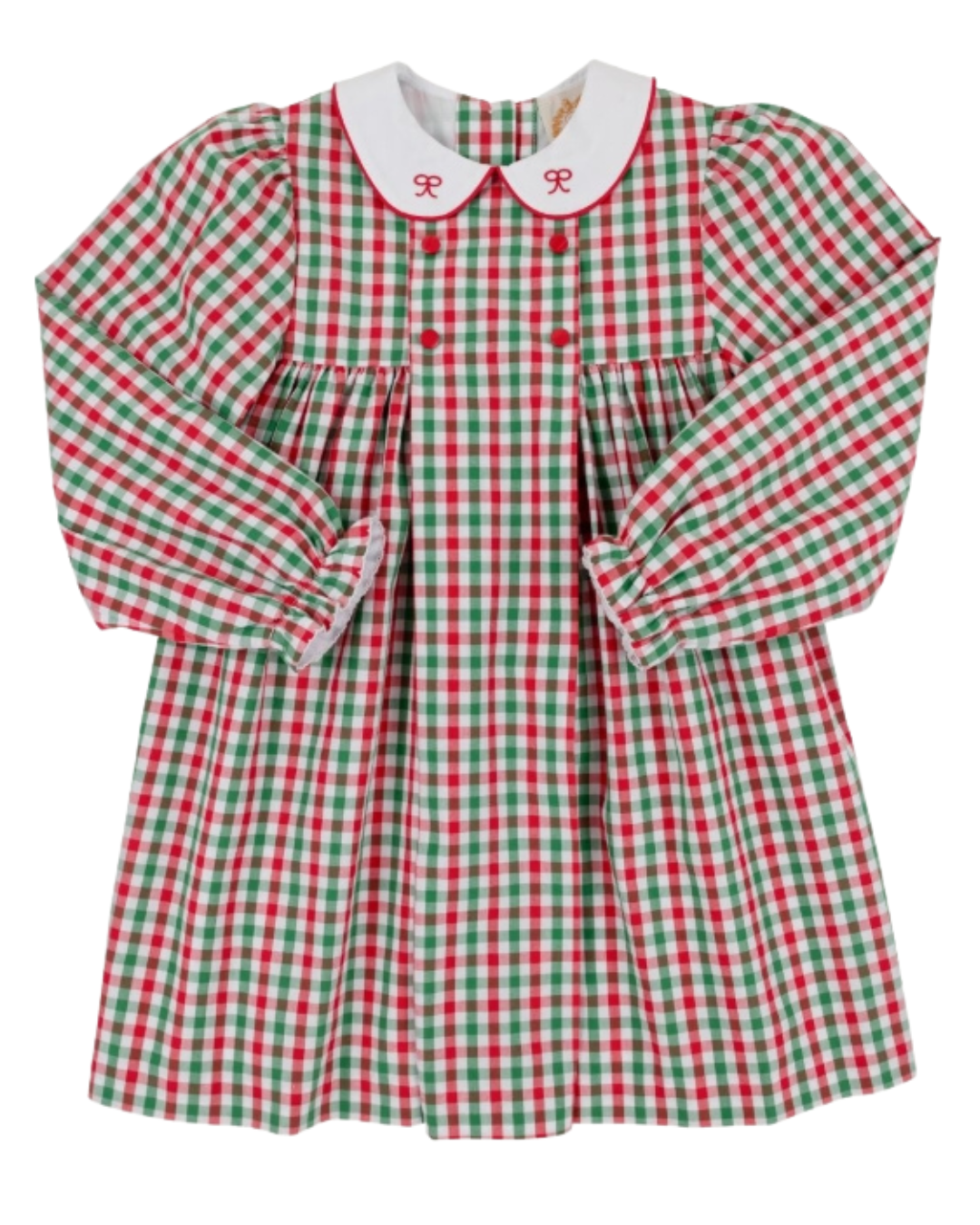 Della Marie Dress - Richmond Red & Kelly Green