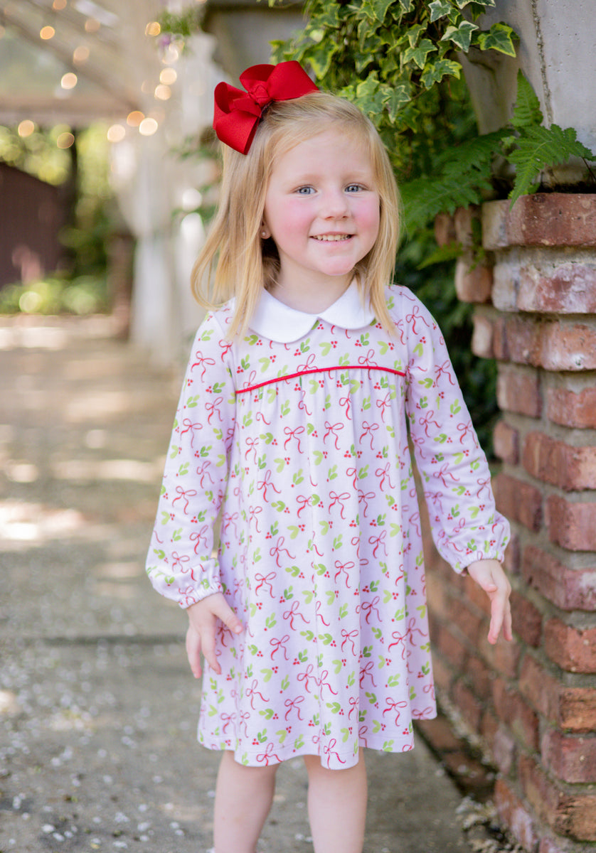 *PREORDER* Holly Bows Dress GG's Children's Boutique