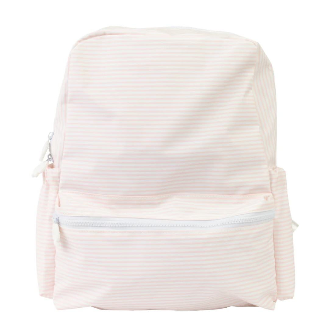 Light Pink Stripe Backpack