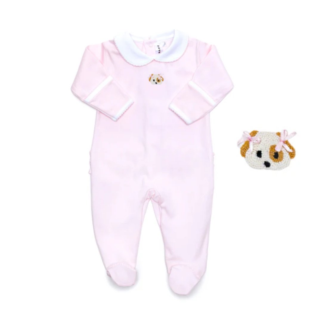 Girls Soft Deer Footie main image 1