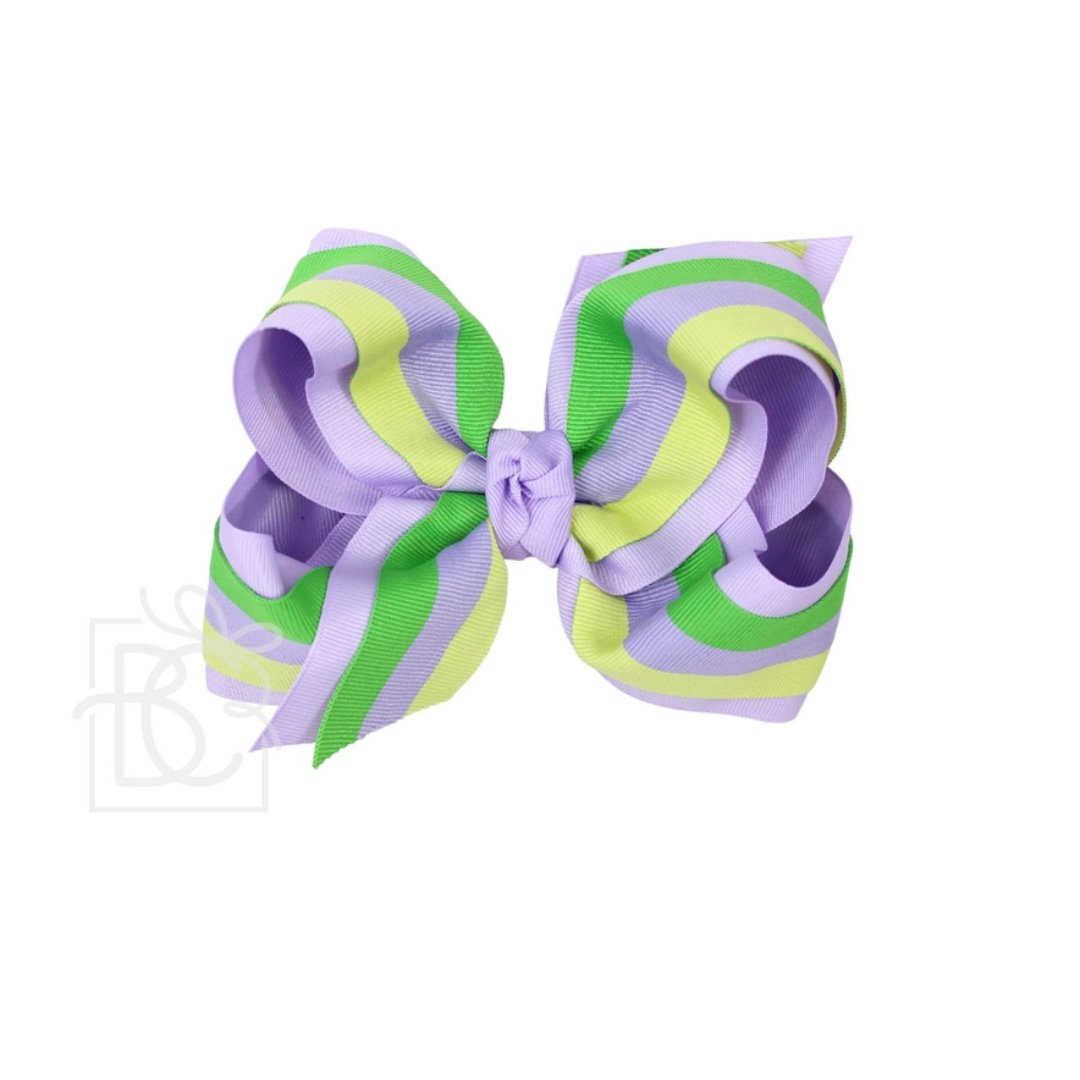More Than Amazing Mardi Gras PURPLE STRIPE TOP (S-2xl) main image 1