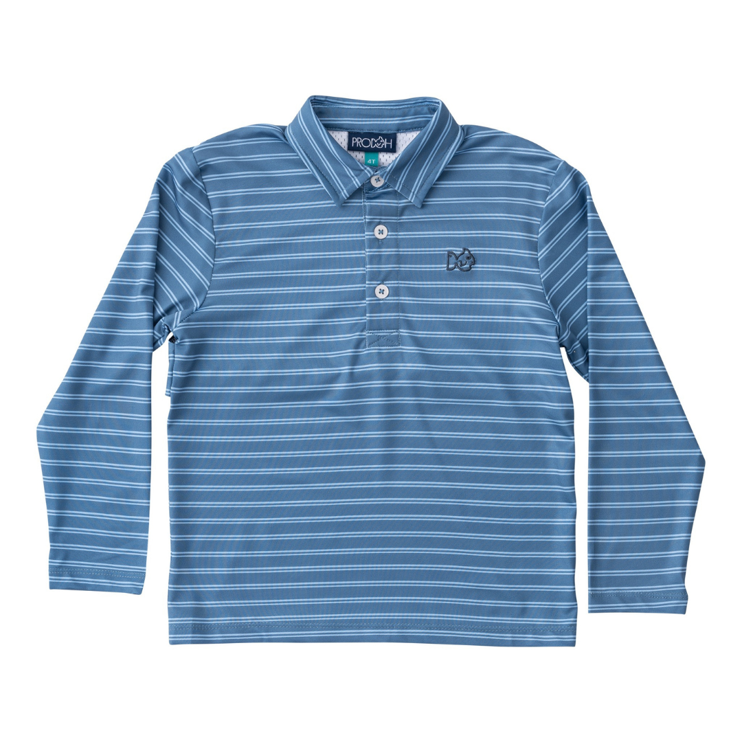 Jackson Polo **Powder Blue Stripe main image 0