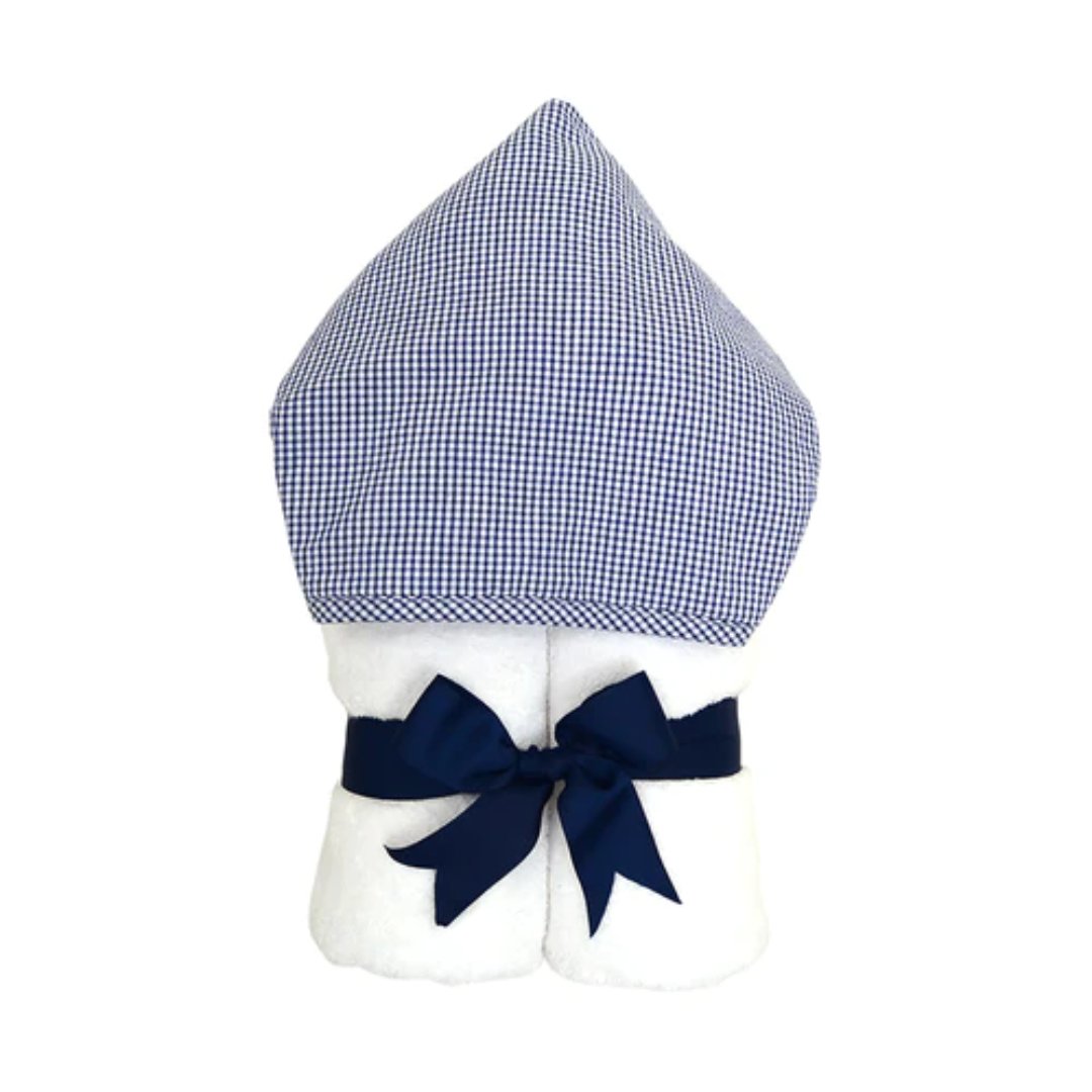 Everykid Towel-Blue Check main image 0