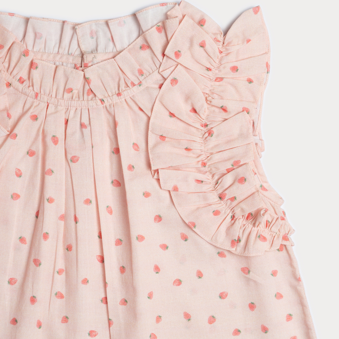 Strawberry Short Set GG's Children's Boutique Strawberry Short Set GG's Children's Boutique