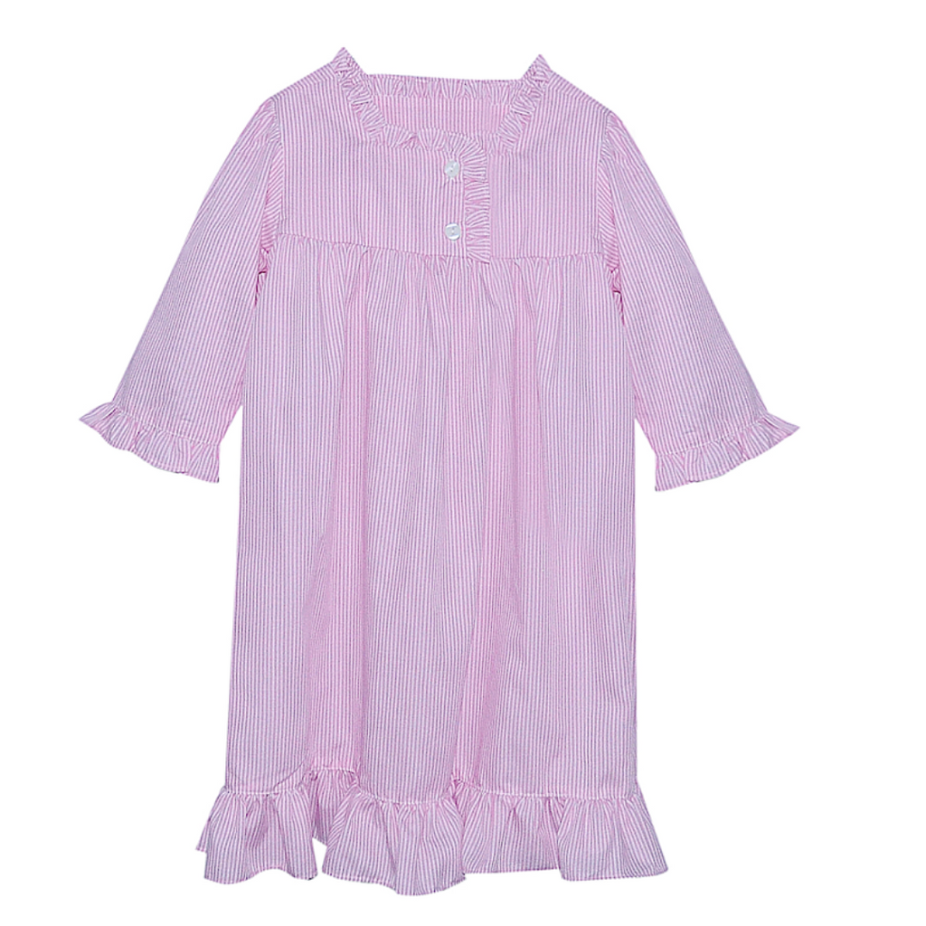 open lace back dress Girls Night Dress in Pink