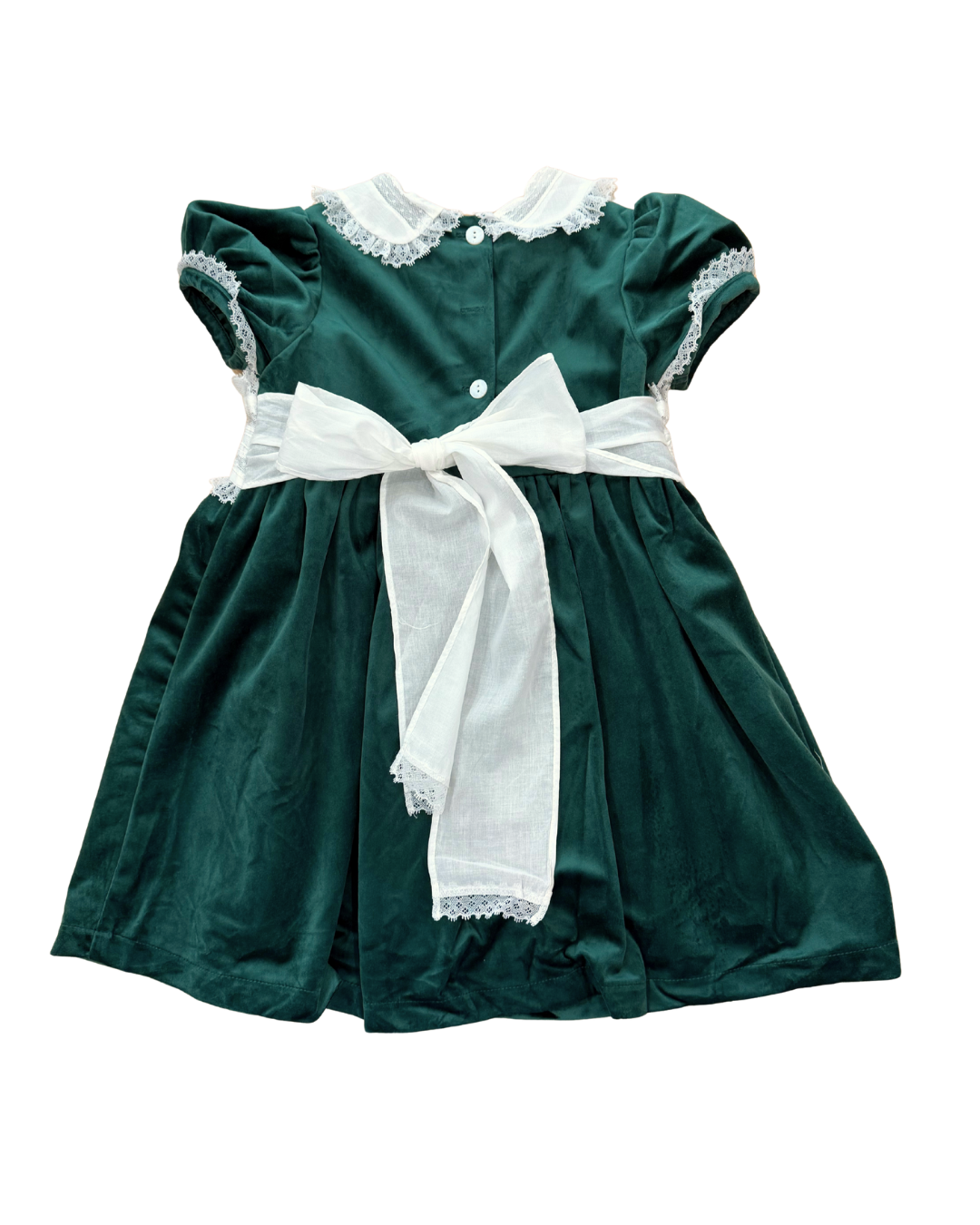 green emerald velvet dress The Margot Dress in Grafton Green Velvet Grafton Green Velvet / S main image 1