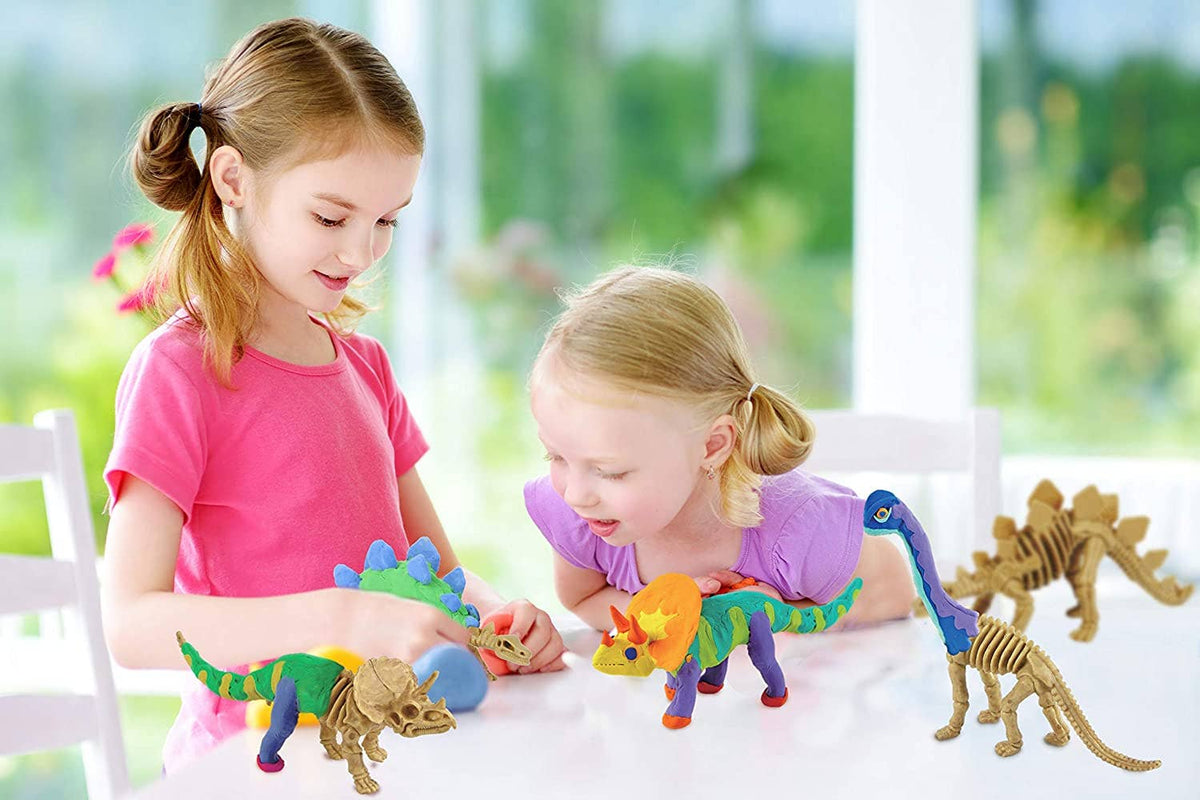 Dino Clay Models with Modeling Clay – GG's Children's Boutique