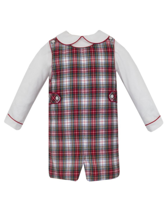 Charles Red & White Plaid Jon Jon