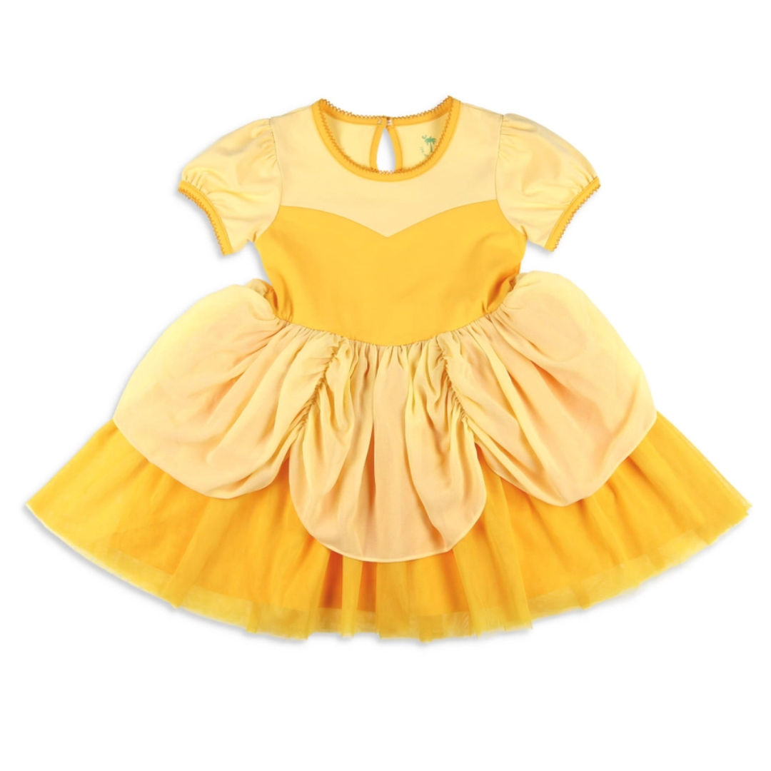 Yellow Princess Cotton Play Dress – GG's Children's Boutique