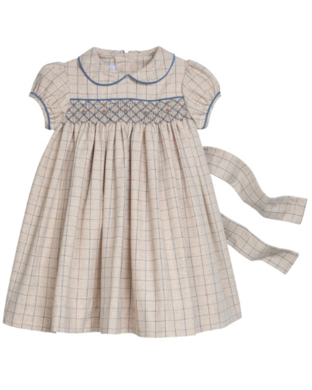Natalie Dress - Durham Windowpane