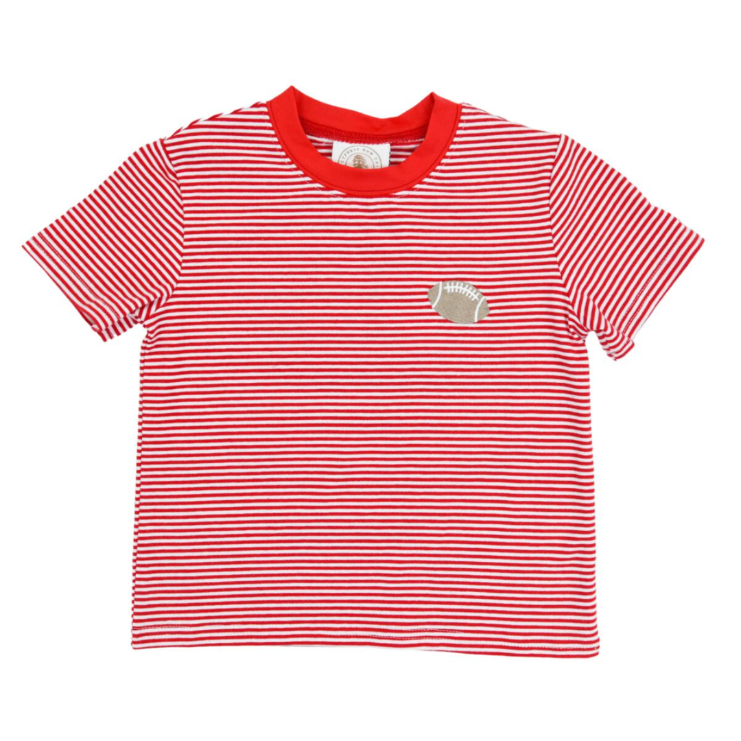 Red Stripe Tailgate T-Shirt – GG's Children's Boutique