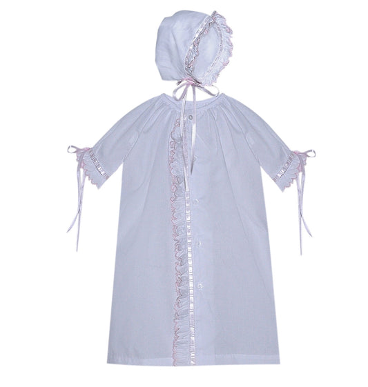 Finn Daygown- Scallop Ruffle- Pink