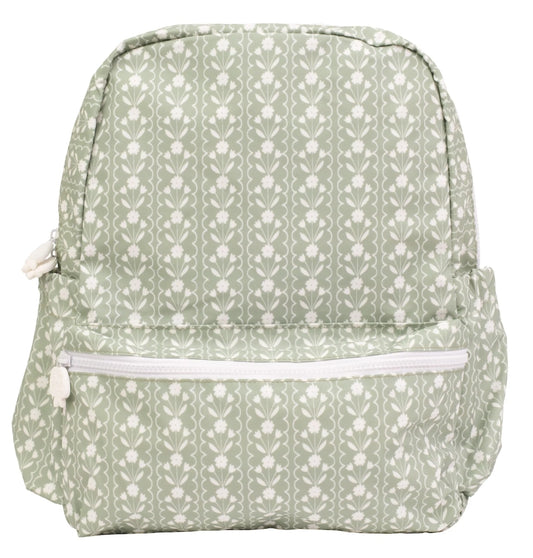 Sage Floral Backpack