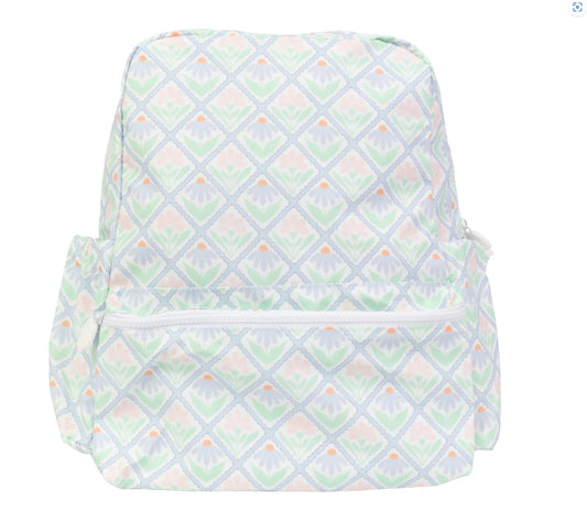 Pastel Floral Backpack
