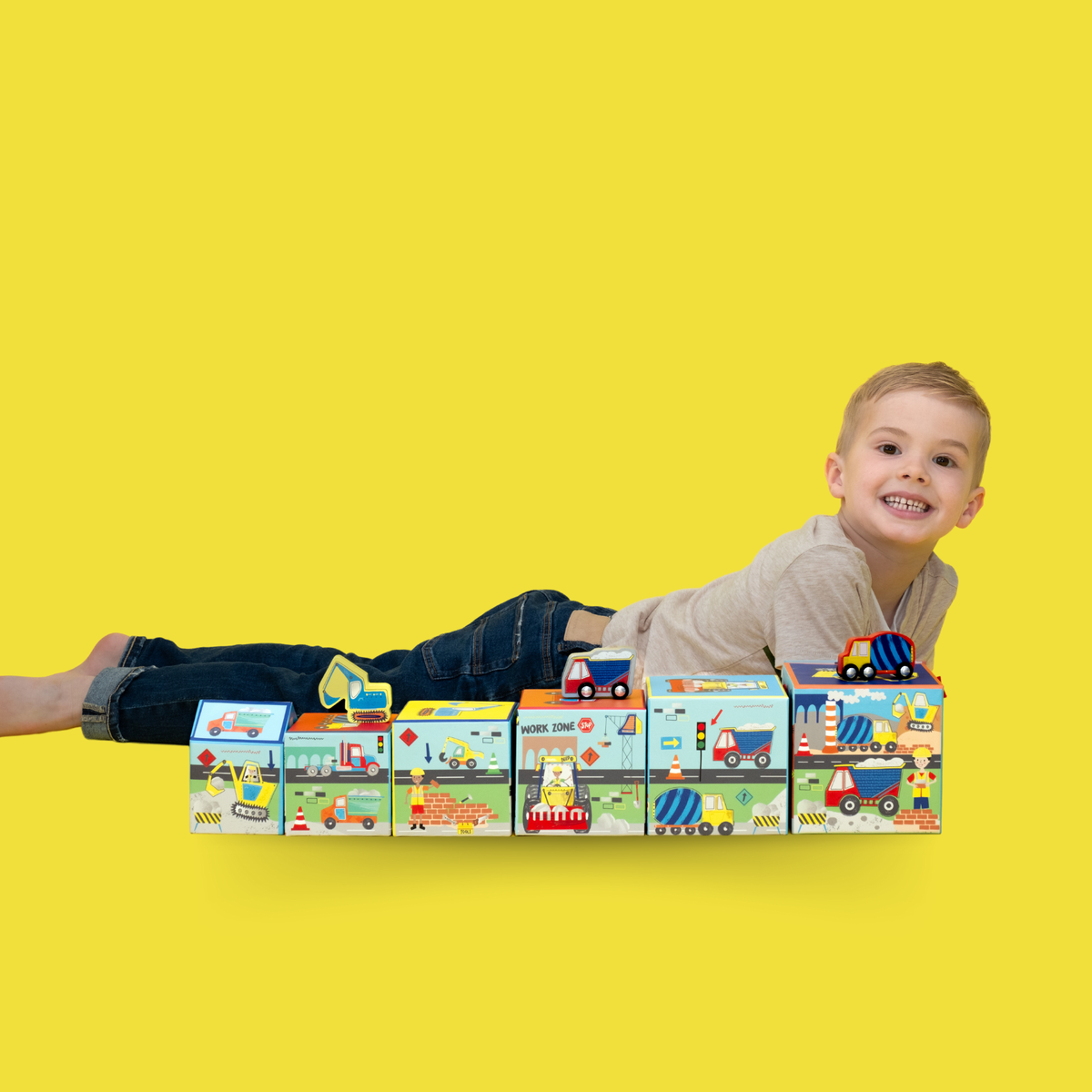 Construction Stacking Cubes – GG's Children's Boutique