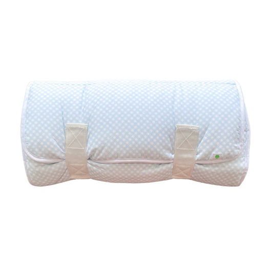 Blue Gingham Nap Mat - GG's Children's Boutique