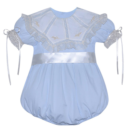 Blue Gracie Mae Bubble - GG's Children's Boutique
