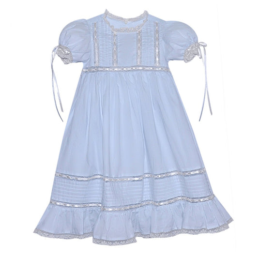 Blue Margaret Dress - GG's Children's Boutique