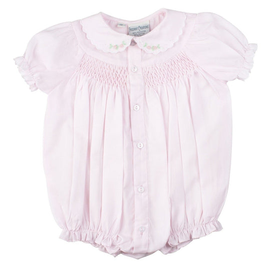 Feltman Brothers Smocked Scallop Bubble - GG's Children's Boutique