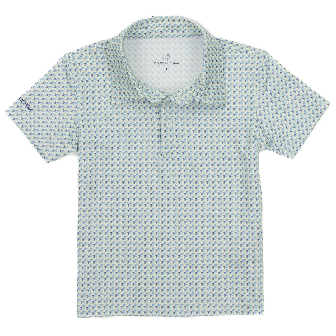 Toddler Boy Inlet Polo-Fastball