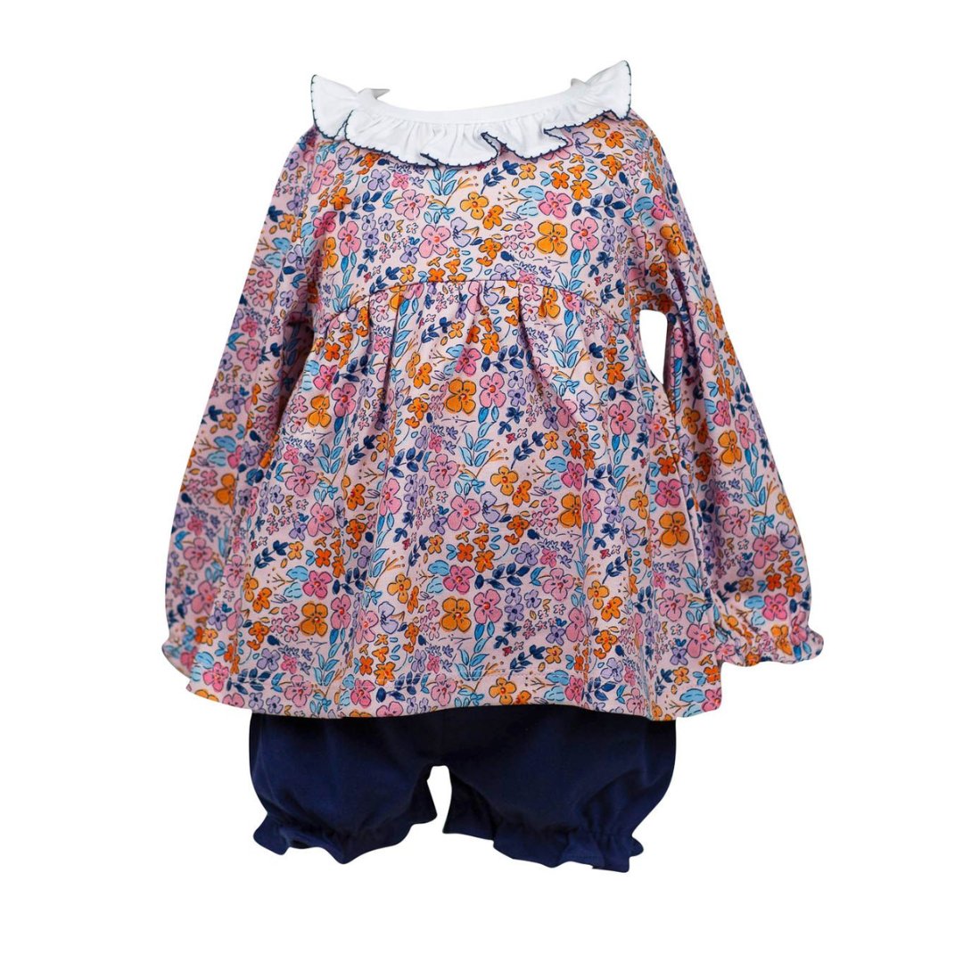 Azul Floral Bloomer Set main image 1