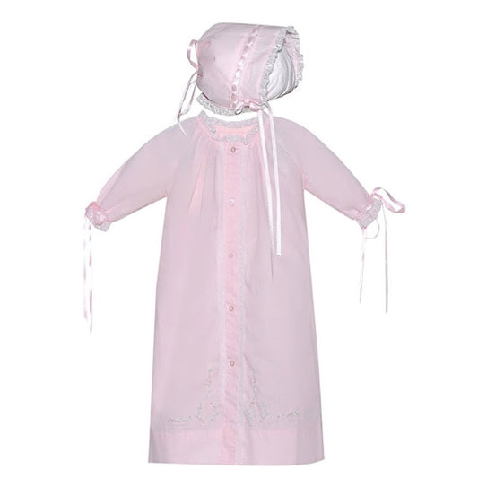 Pink Carter Daygown Set - GG's Children's Boutique