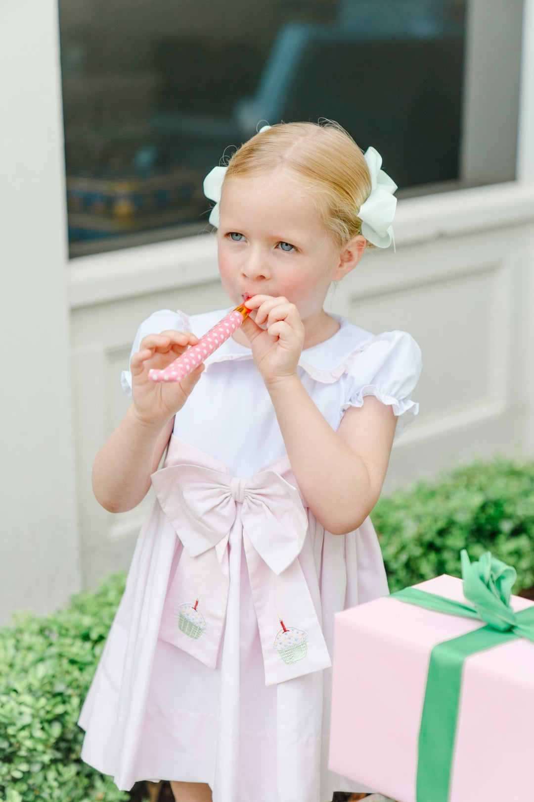 Pink Cupcake Sash Birthday Dress – GG's Children's Boutique