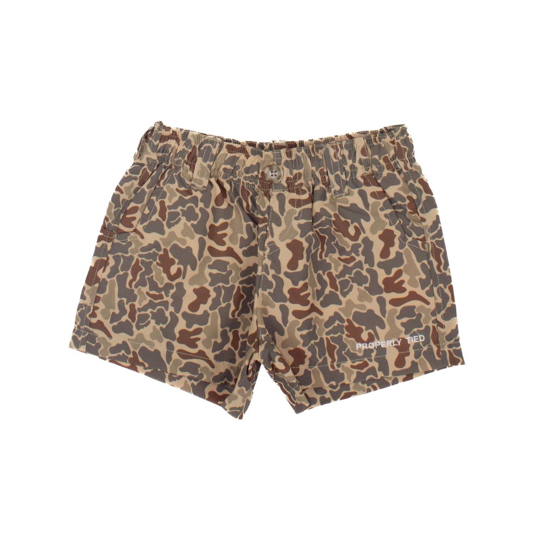 YOUTH Mallard Short - Vintage Camo main image 0