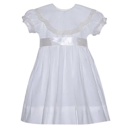 White Mary Dress - GG's Children's Boutique